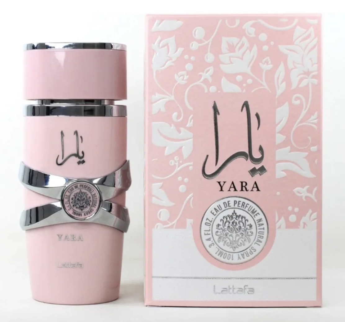 Yara Rosa  Lattafa Eau De Parfum Feminino - 100 ml