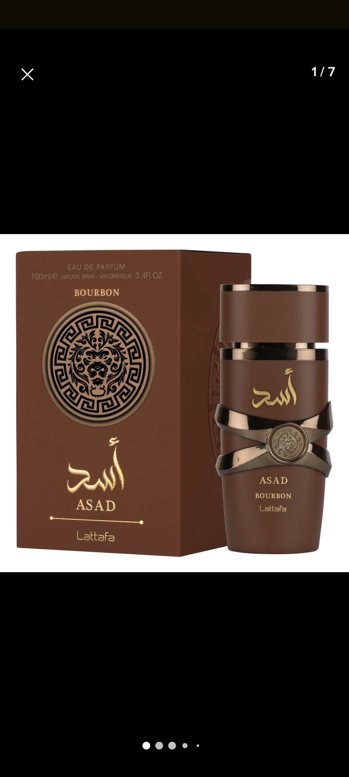 Asad Bourbon Lattafa Eau de parfum - 100ml