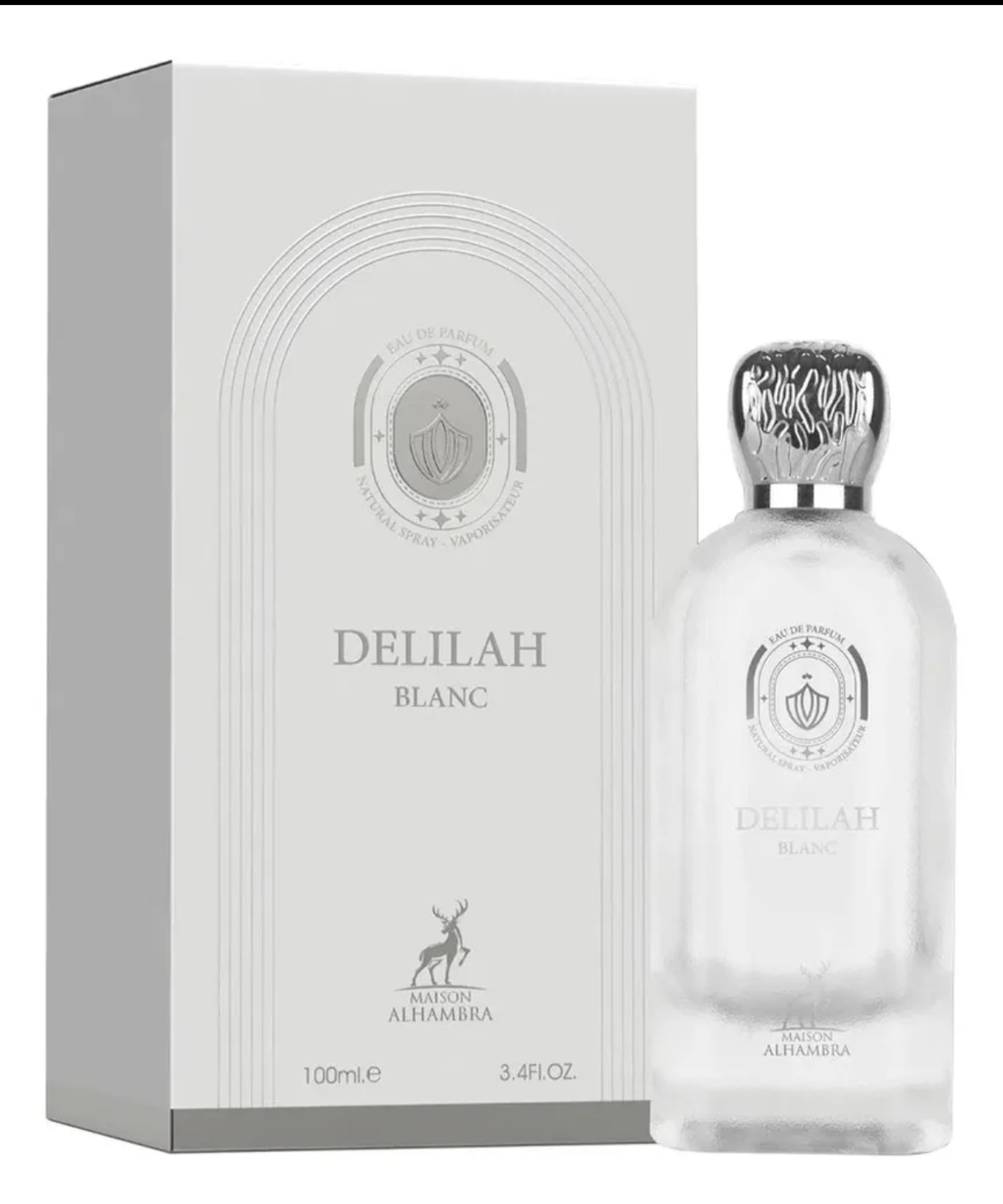 Delilah blanc Maison Alhambra Eau de parfun  - 100ML