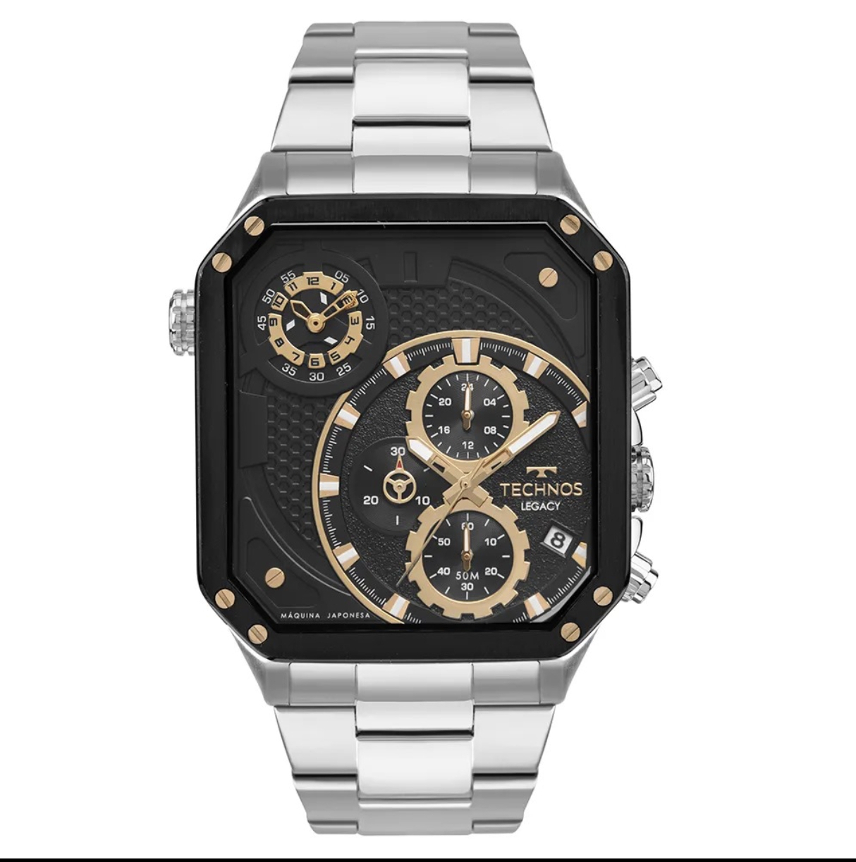 RELÓGIO TECHNOS LEGACY PRATA 