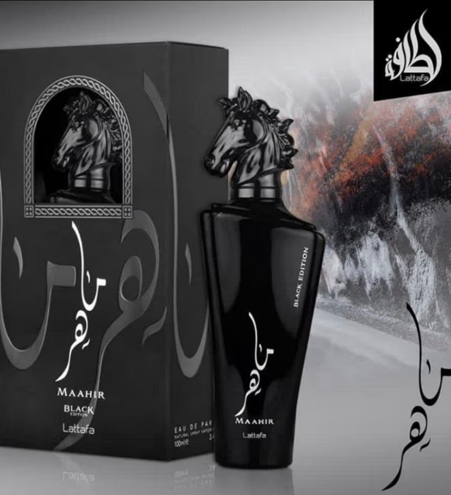 Maahir Black Edition Lattafa Eau de parfum - 100ml
