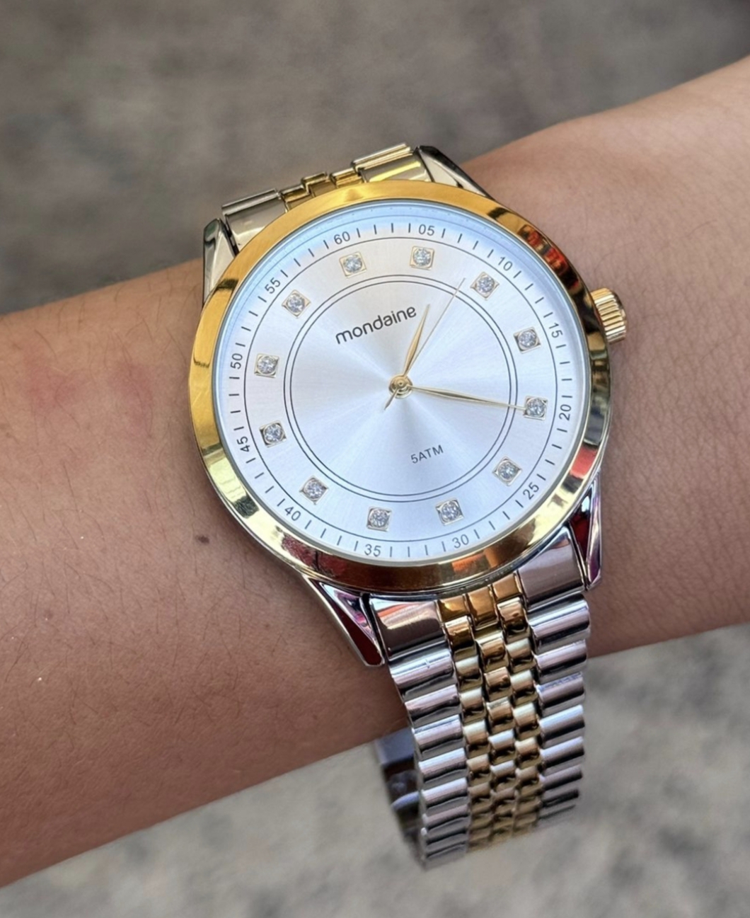 RELÓGIO MONDAINE MISTO