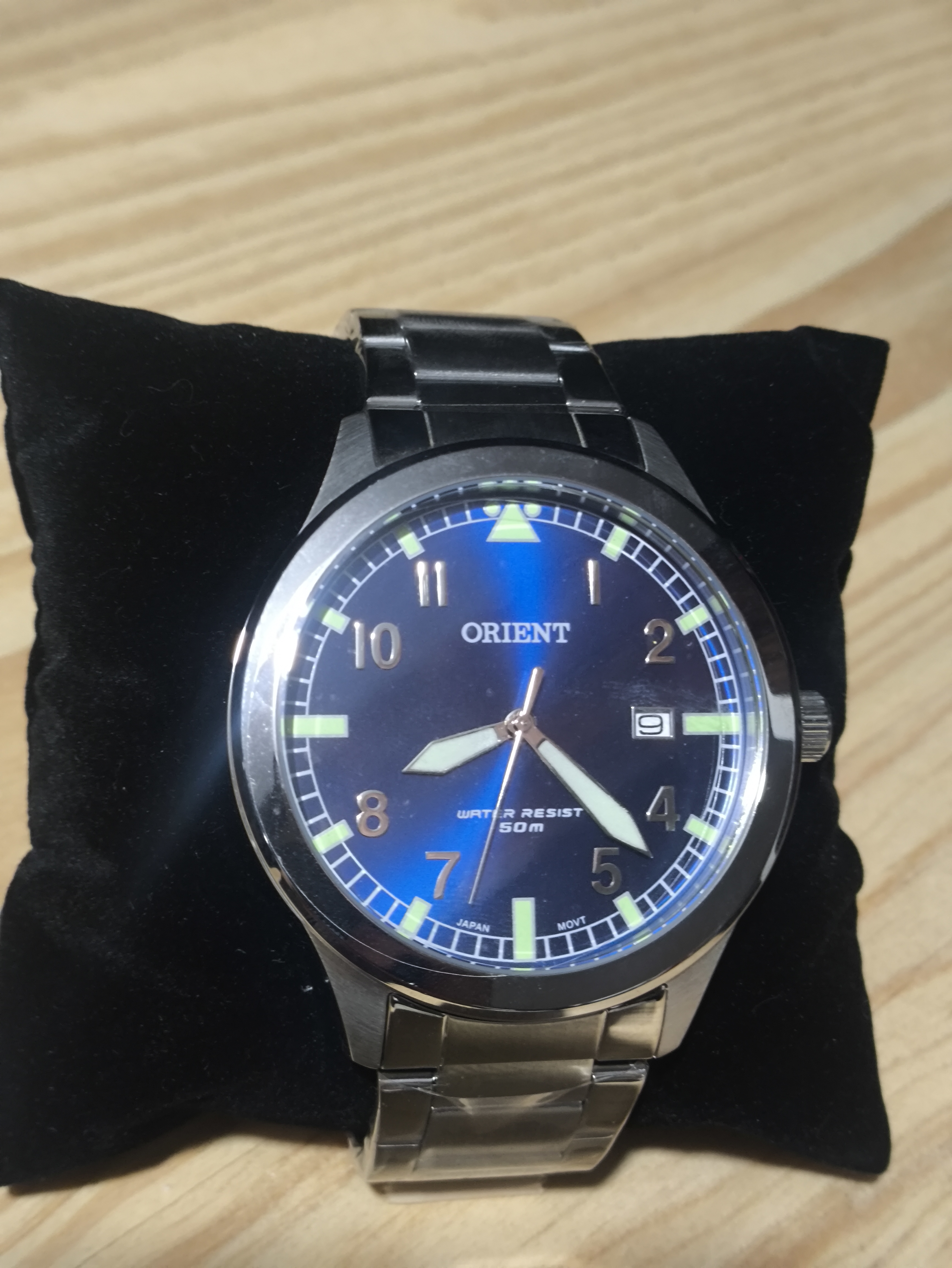 Relógio Orient masculino numeral 