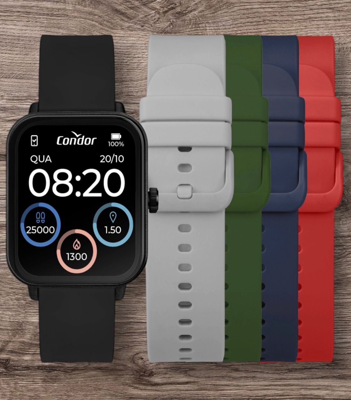 Kit Smartwatch Condor Masculino